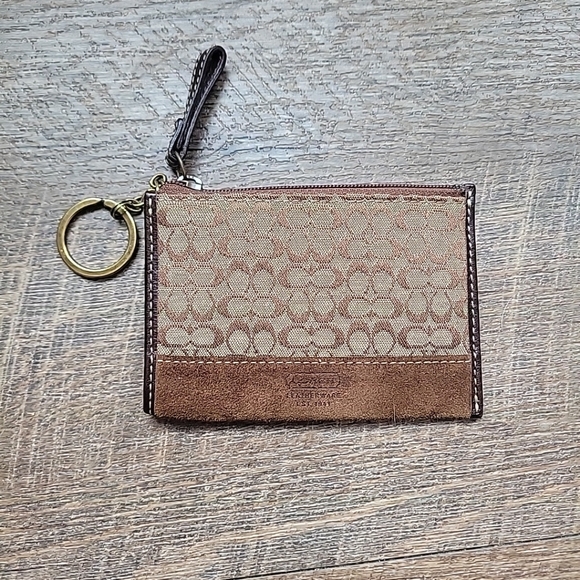 Coach Logo Wallet Coin Purse - Picture 1 of 6